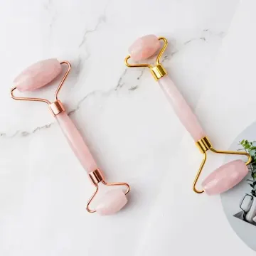 Beauty tool massage Jade roller with two-head