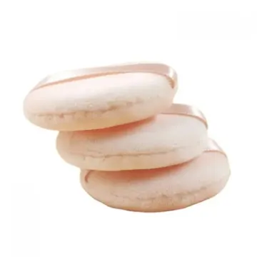 Makeup puff plate