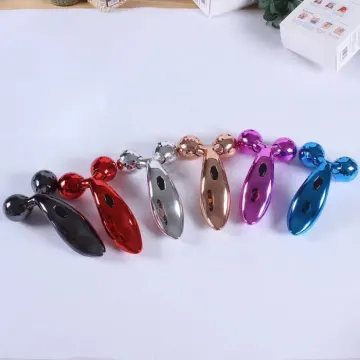 V shape facial roller