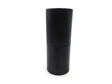 Makeup brush columned holder