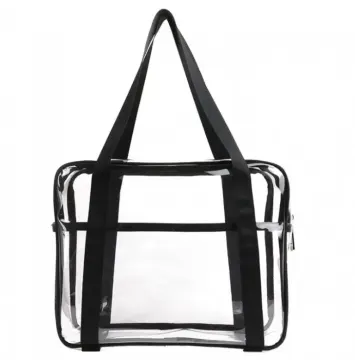 Transparent clear cosmetic bag