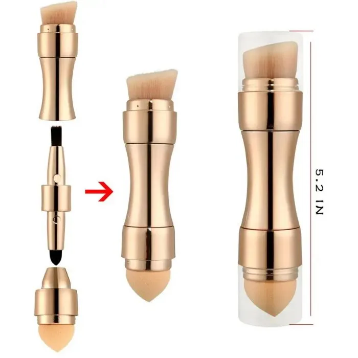Multifunction makeup brush — view 1