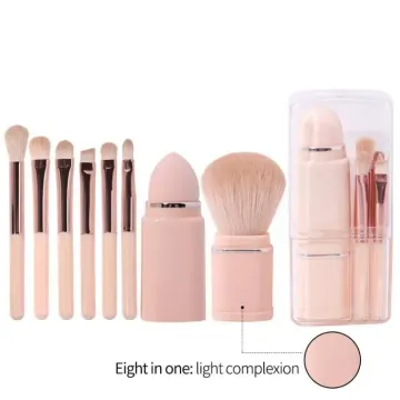 Multifunction makeup brush