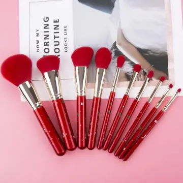 Festival makeup brush set