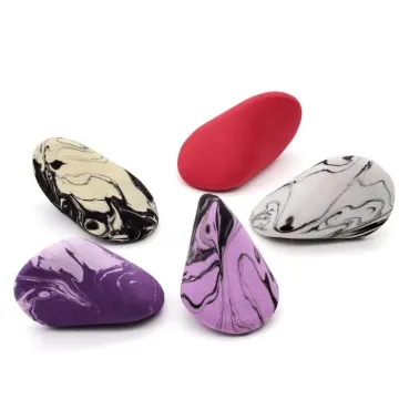 Two-color mixed makeup sponge set