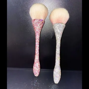 Diamond bling goblet brush