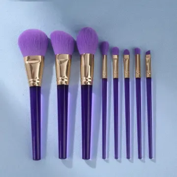 Designed makeup brush set