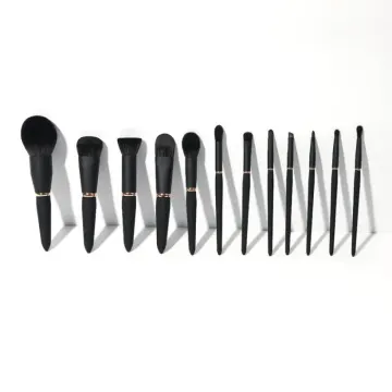 Matte luxury makeup brush set