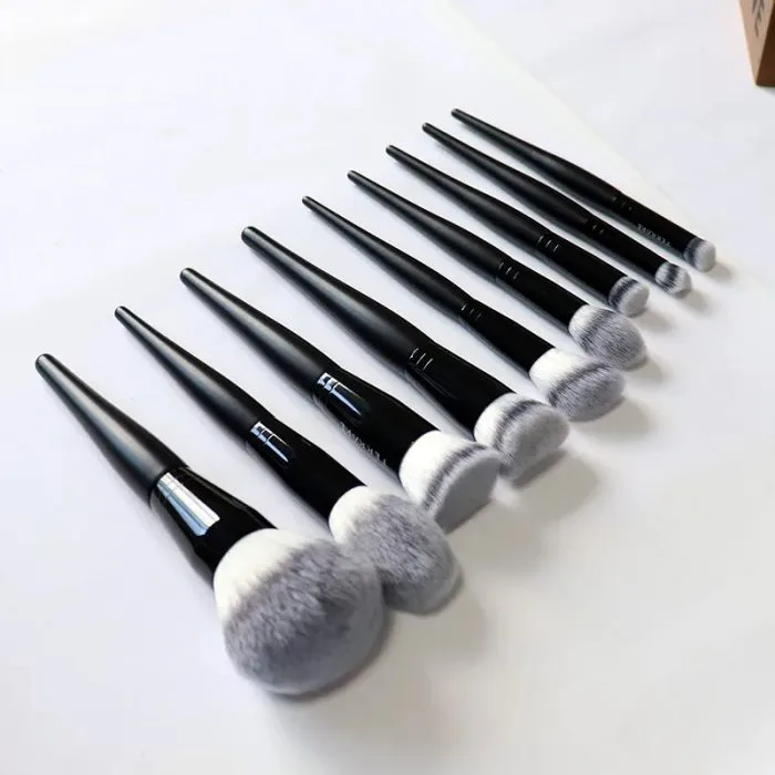 Fancy makeup brush set — view 1
