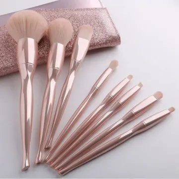 Designed makeup brush set