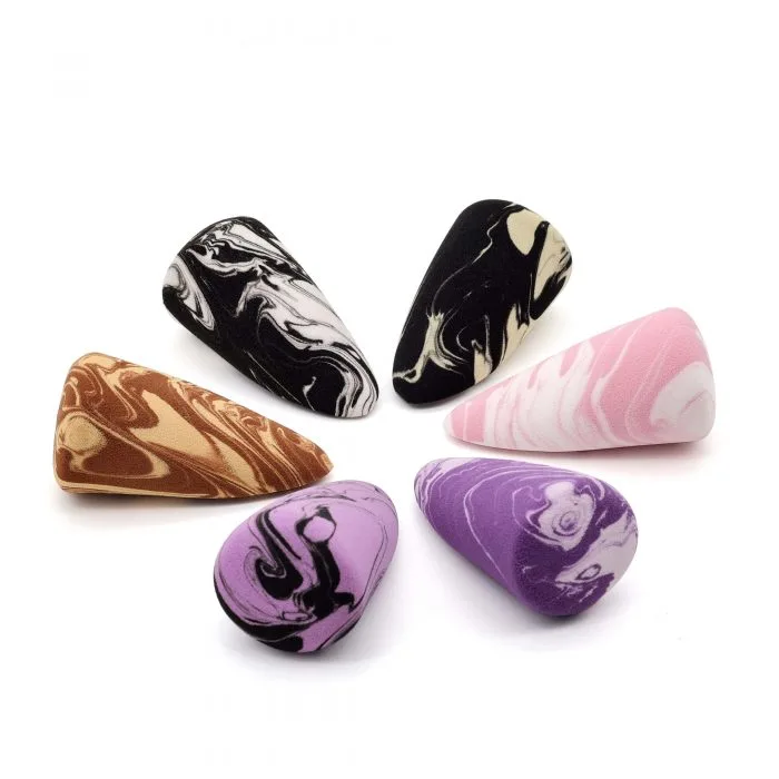 Two-color mixed makeup sponge set — view 1