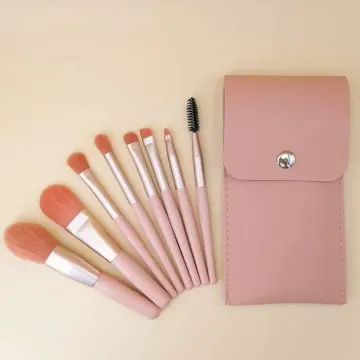 Mini makeup brush set