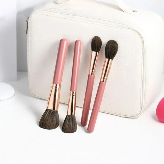 Elegant makeup brush set — view 1