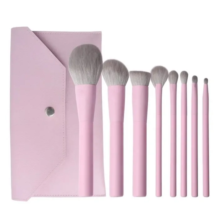Light pink brushes set — view 1
