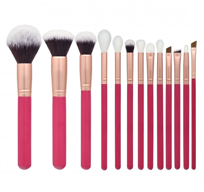 Rose makeup brush — view 1