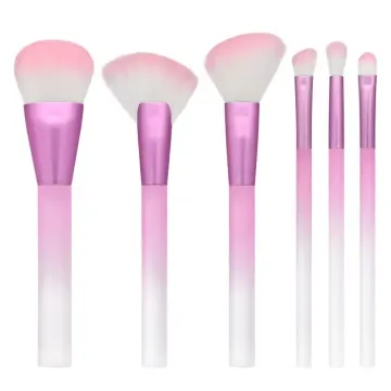 Rose makeup brush