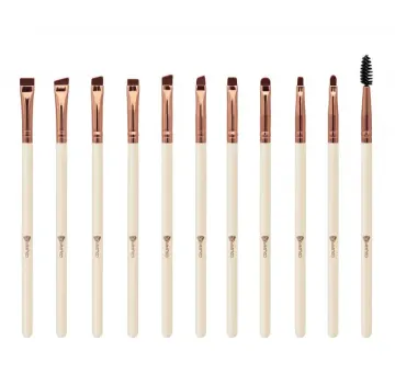 Yellow eyeshadow brush