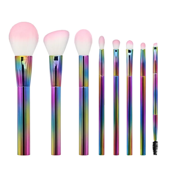 Colorful makeup brush — view 1
