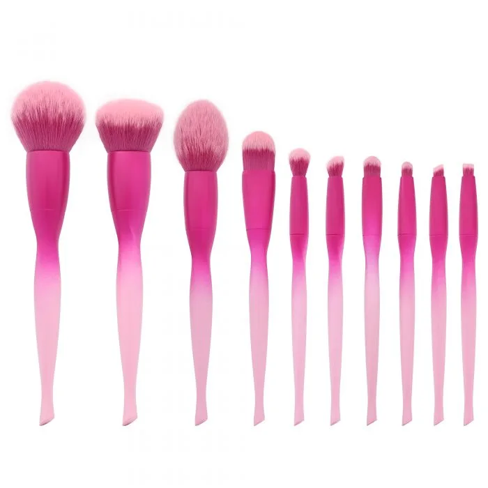 Rose makeup brush — view 1