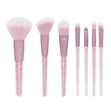 Diamond powder makeup brush