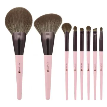 Light powder makeup brush