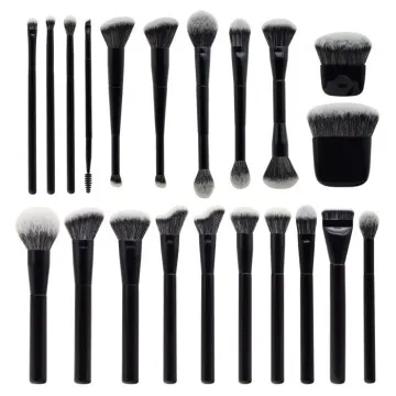 Premium black makeup sponge brush