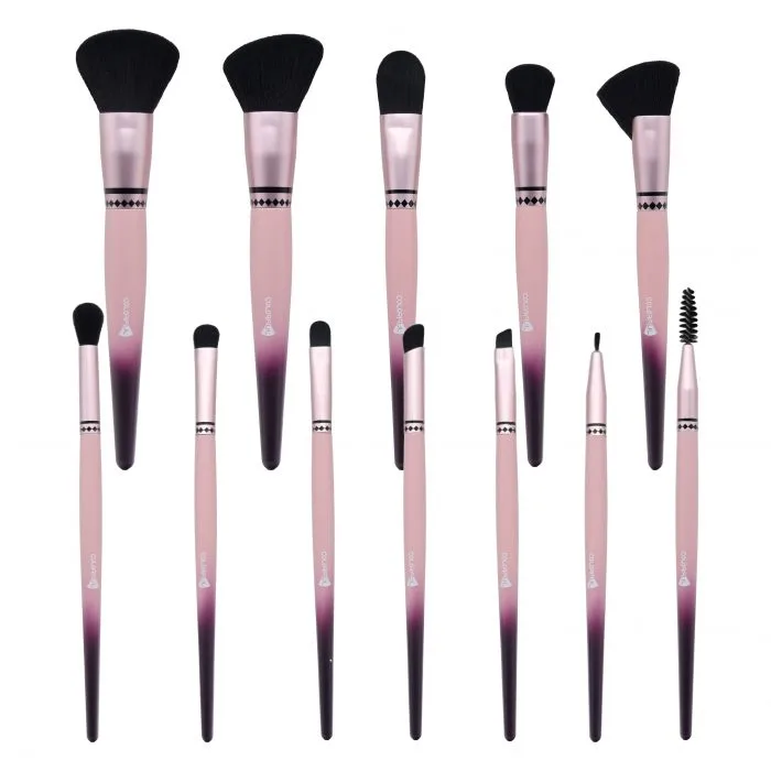 12 pcs makeup brush set — view 1