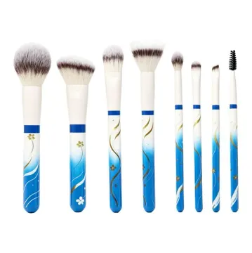 8 pcs makeup brush set